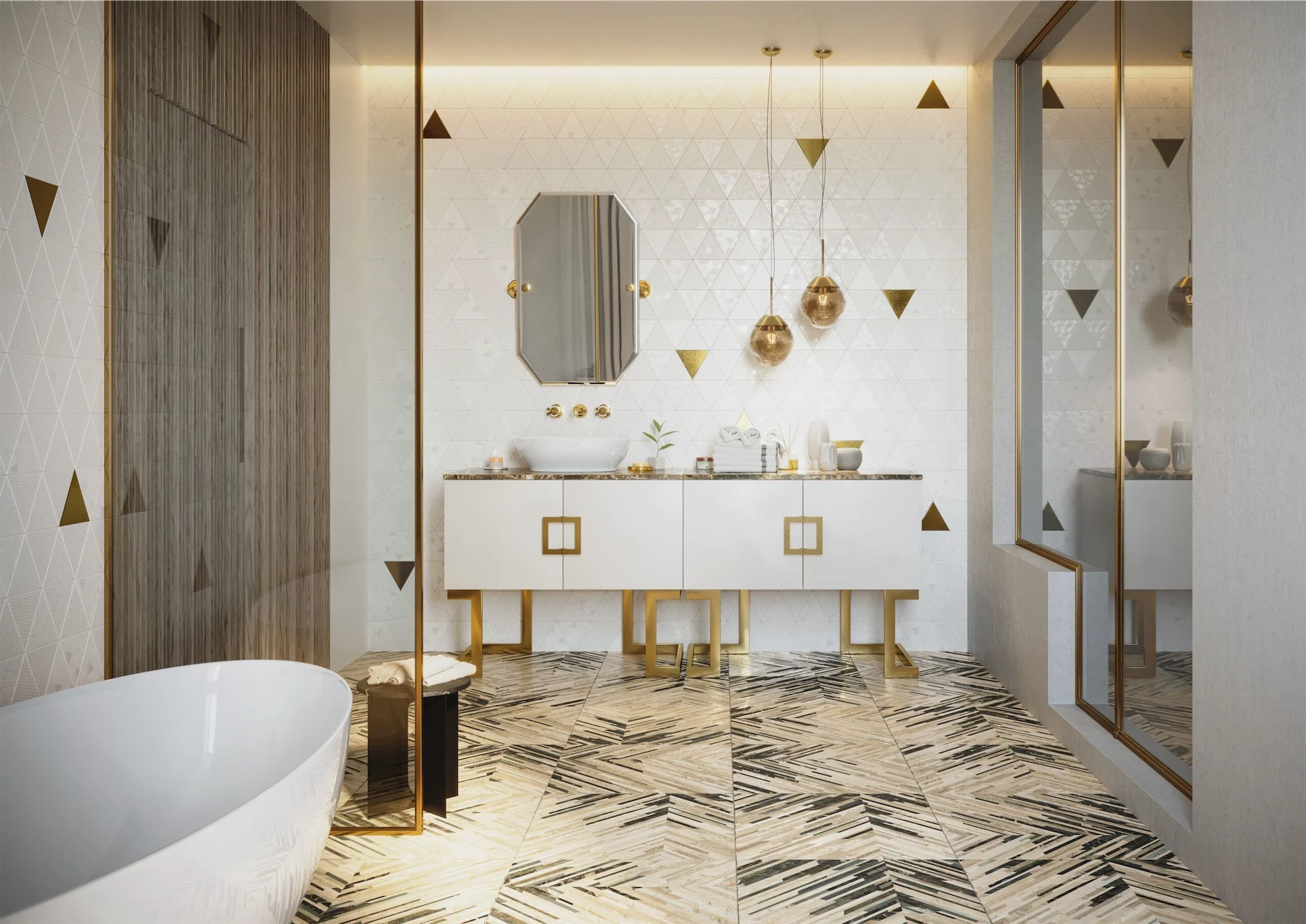 Redecorating your bathroom? Here are some gorgeous tile designs to get you started