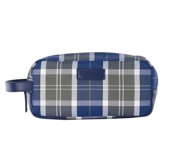 Barbour Wetherman Tartan Washbag, €24.39