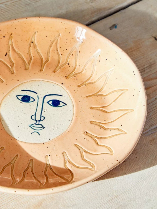 Boho Sun salad plate, €19, Urban Outfitters