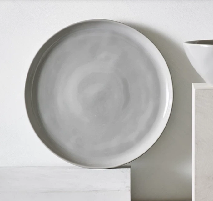 Portobello dinner plate, €16, The White Company