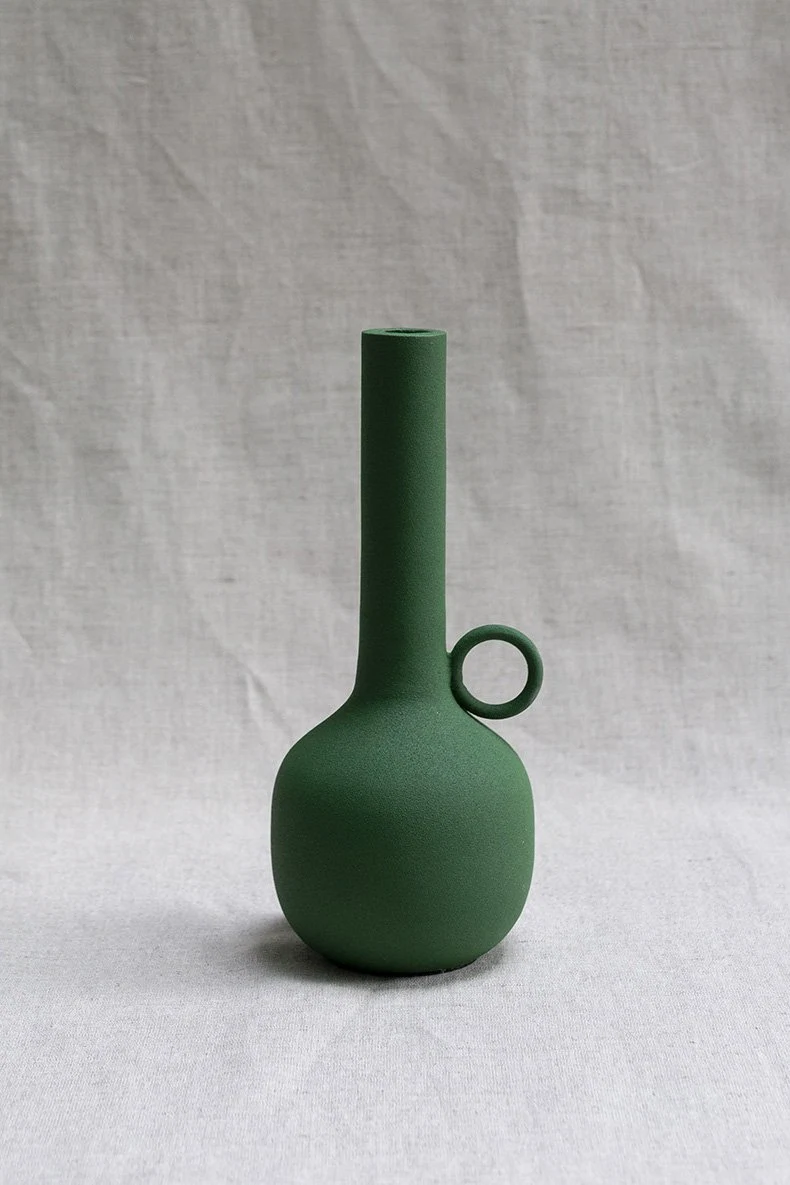 Spartan candlestick, green, €39