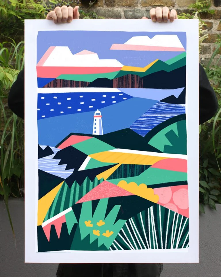 Claire Prouvost Howth Seaside, from €65, Jam Art Prints