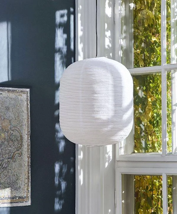 Rice Paper lamp shade, €39, Industry & Co