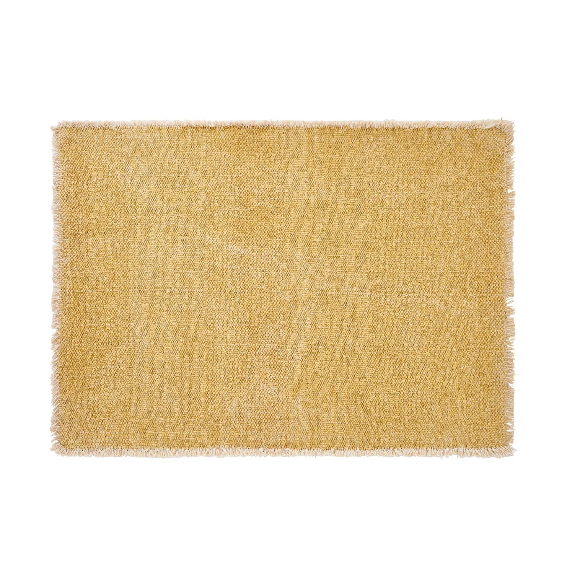 Raw canvas placemat with fringes, €4.99, Butlers