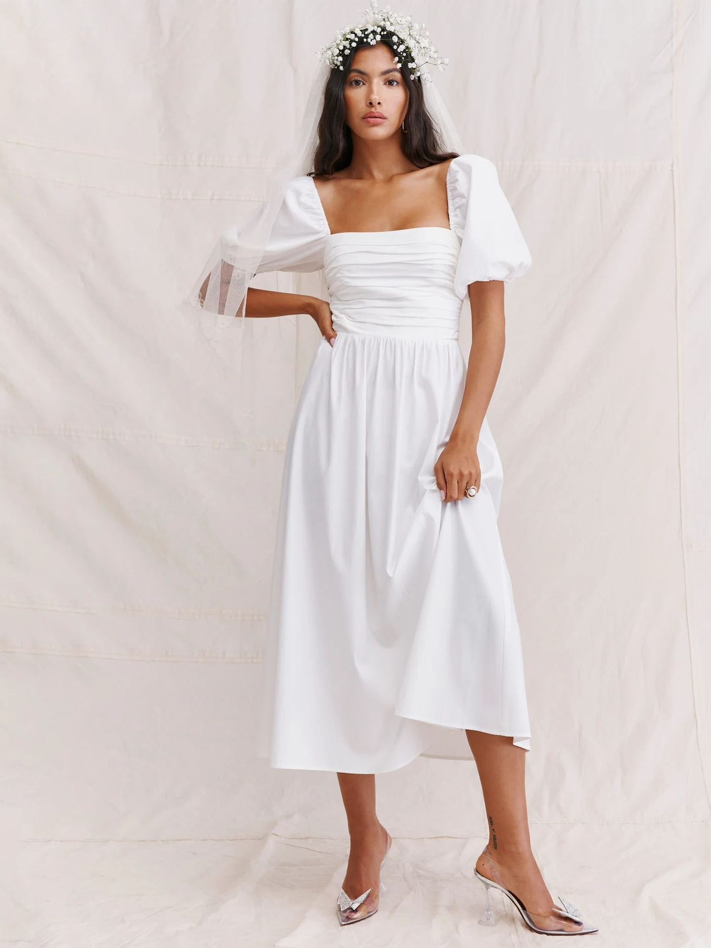 Rachelle Dress, €370, Reformation