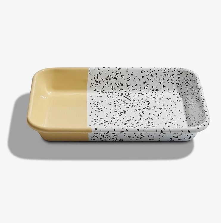 Enamel Serving Plate Lemon, €26, Olive & Thistle Interiors 