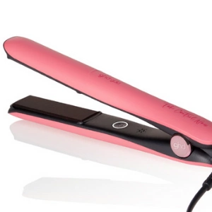 ghd gold hair straightener in rose pink, €169