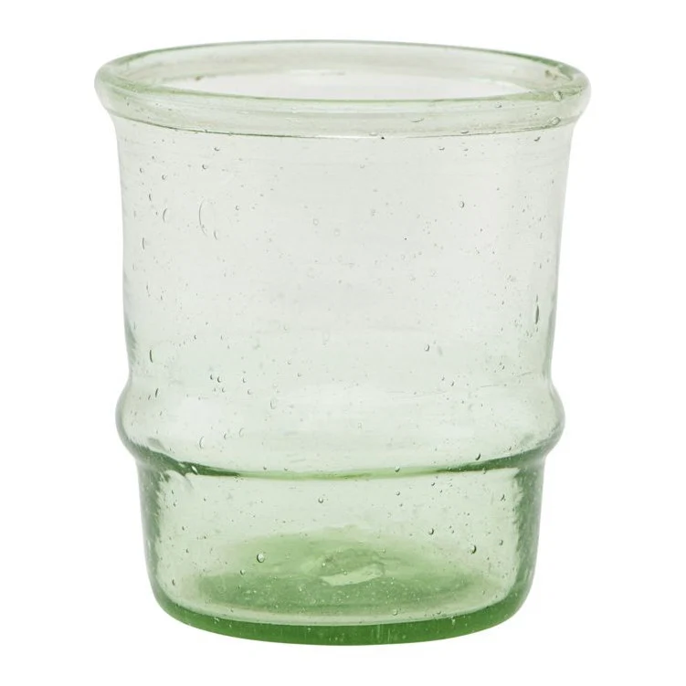 Jeema Water Glass Green clay, €7, Smallable