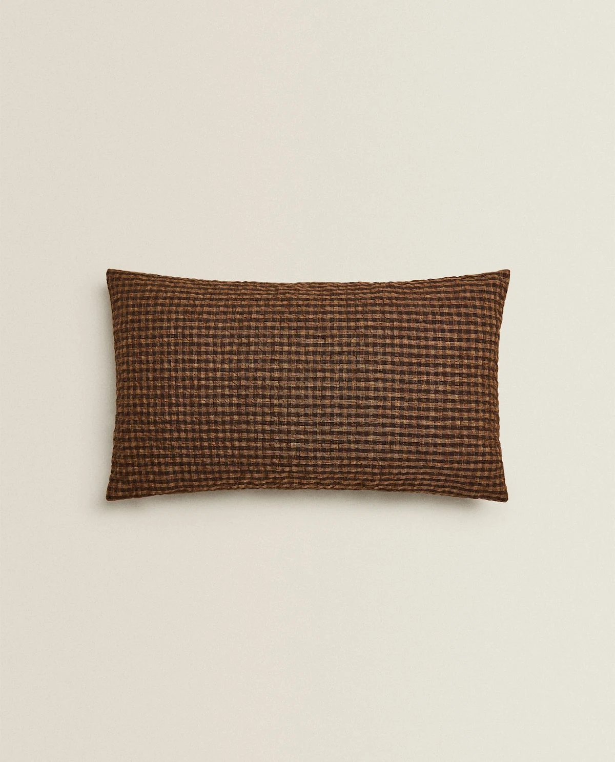 Check cushion cover, €12.99 was €22.99, Zara Home