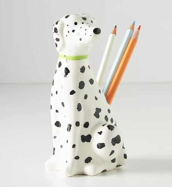 Dalmation pencil cup, €18, Anthropologie