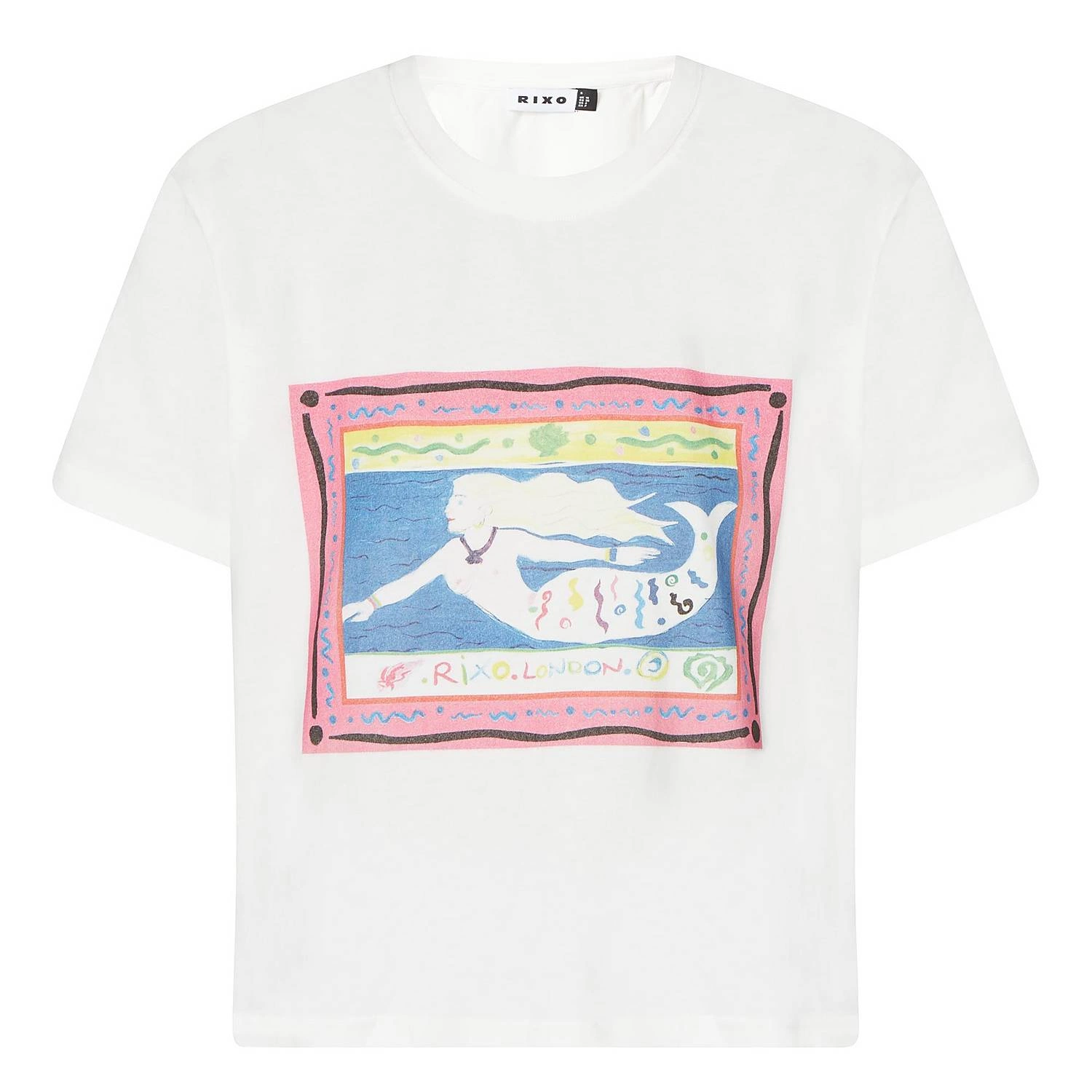 Rixo Ria Postcard Mermaid Tee, €114
