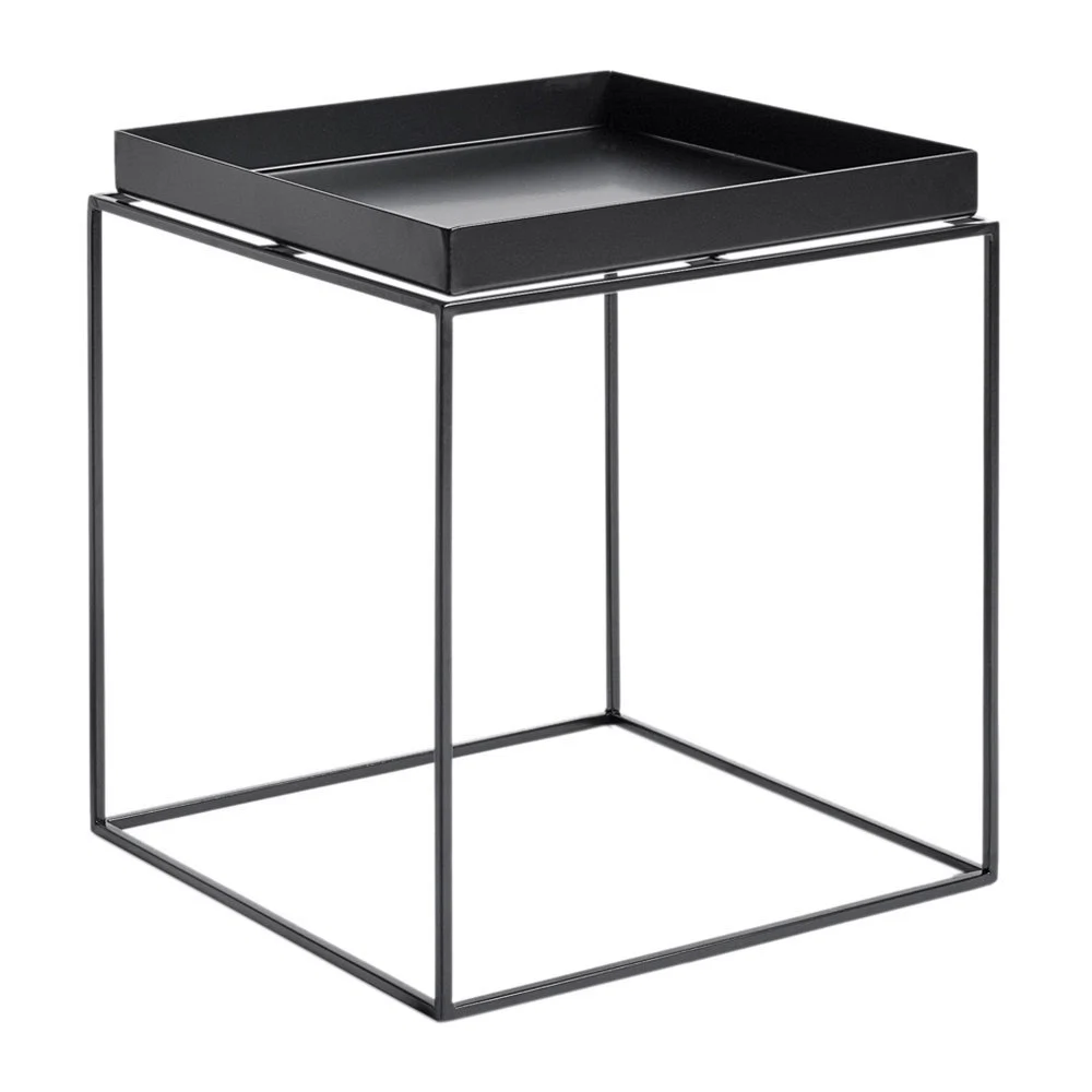 Black tray table, €167 was €196, Amara