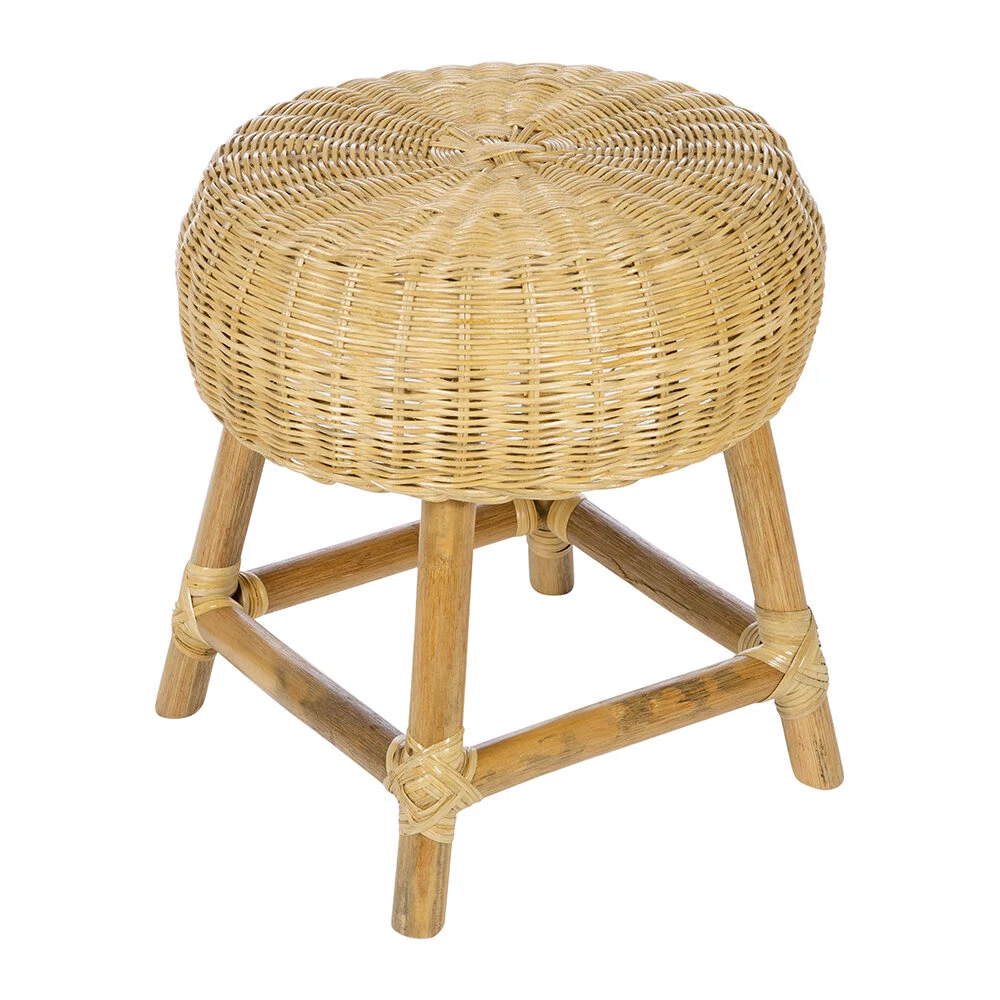 wicker stool, €74 was €148, Amara