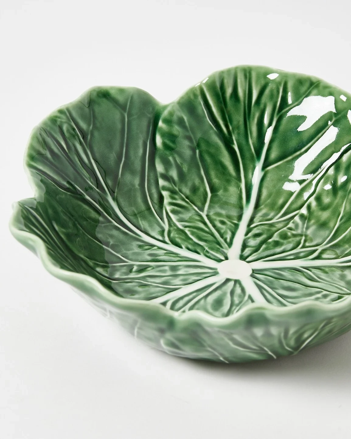 Green cabbage ceramic serving bowl, €27, Oliver Bonas