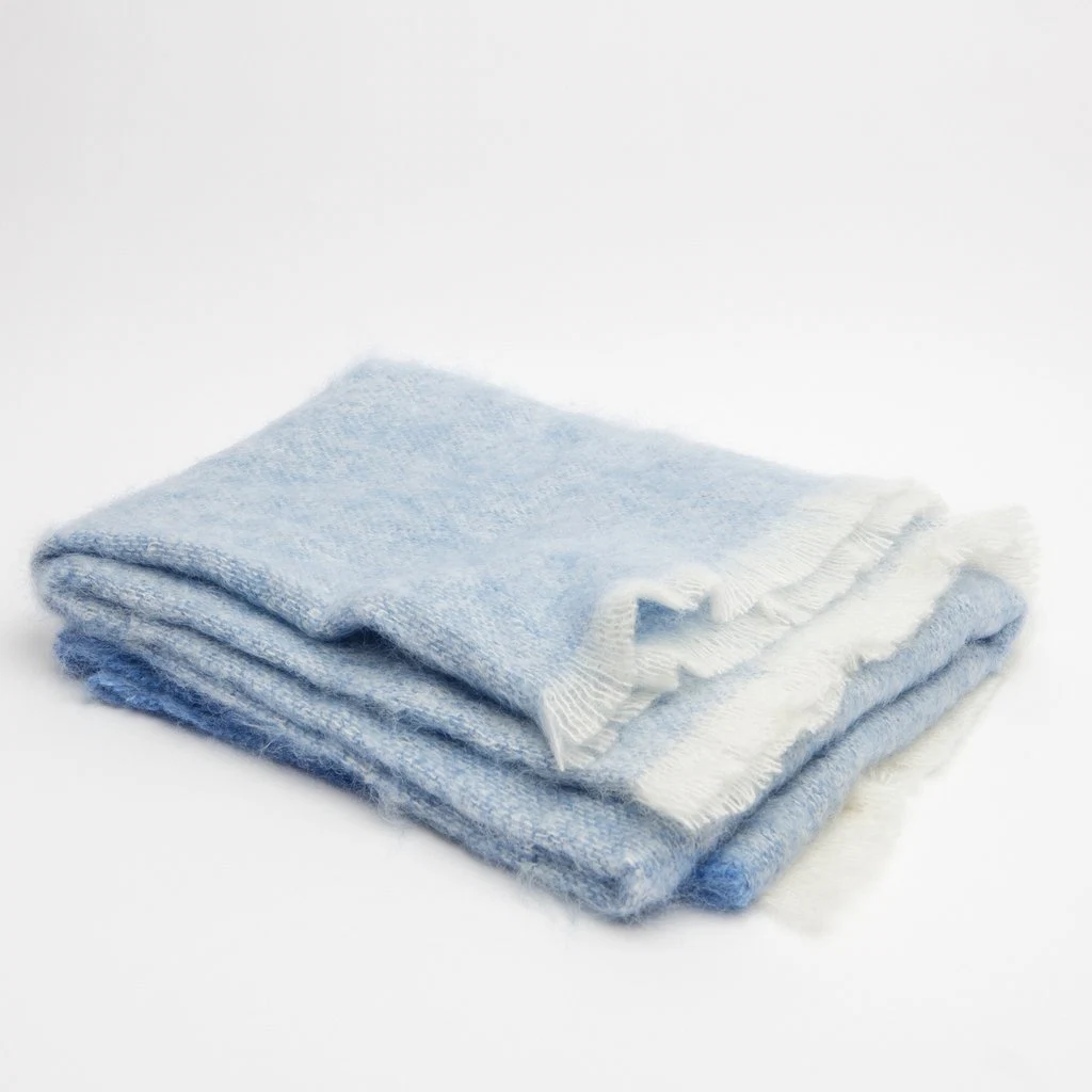 Mohair throw, €165, Irish Design Shop