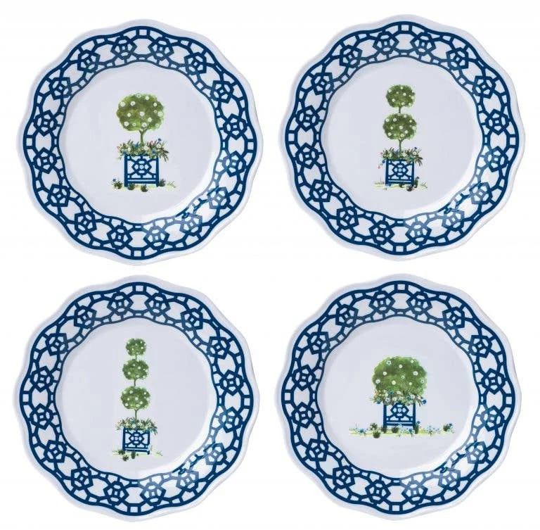 Topiary salad plate, €15, Hedgeroe Home