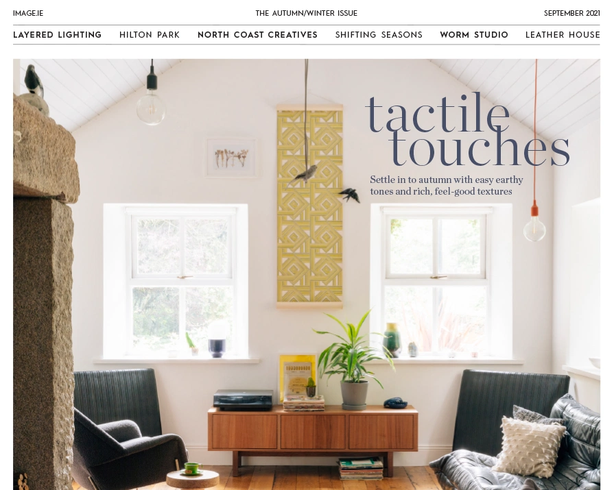 First look at the autumn/winter issue of IMAGE Interiors