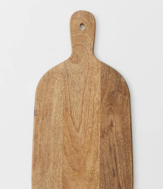 Wooden chopping board, €14.99, H&M