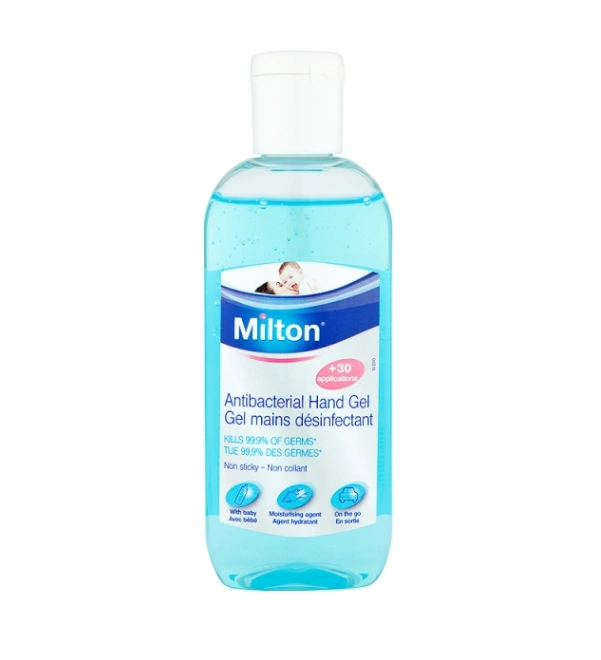 Milton Antibacterial Hand Gel, €3.29