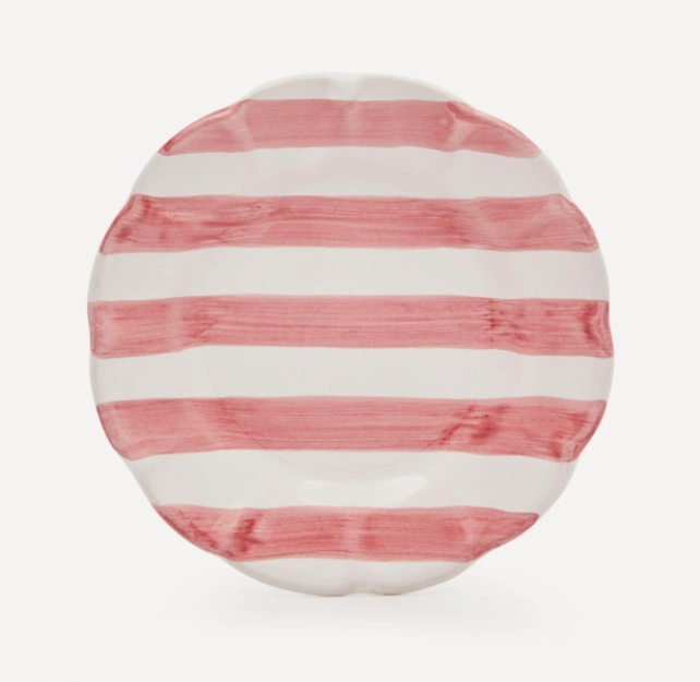Small striped plate, €18.90, Liberty