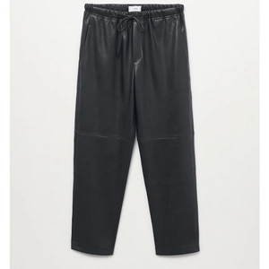 Mango Leather Trousers, €39.99