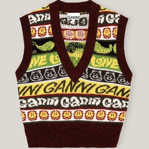 Ganni Smiley Vest, €175