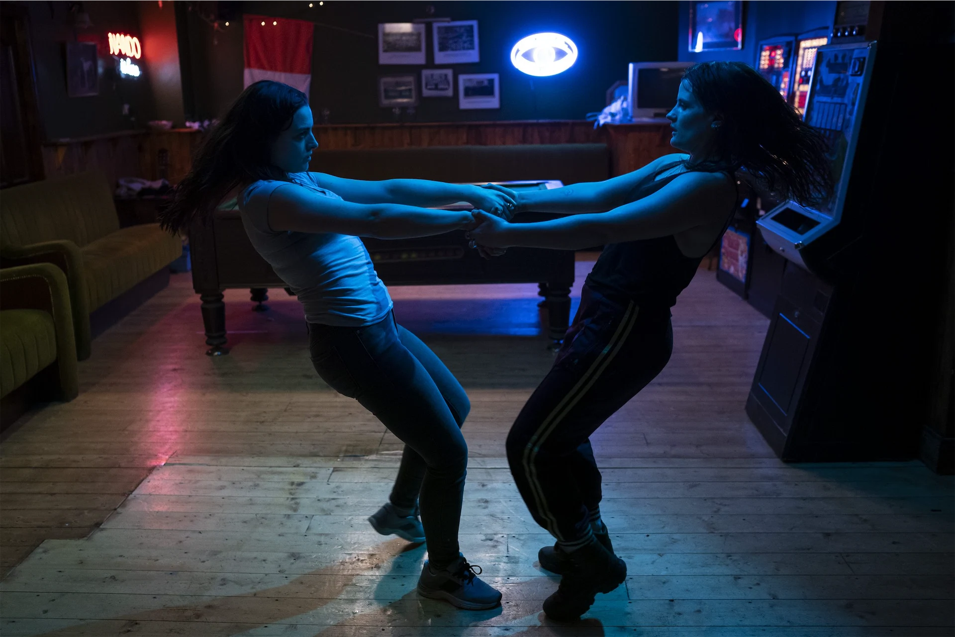 Portraits of ladys on fire