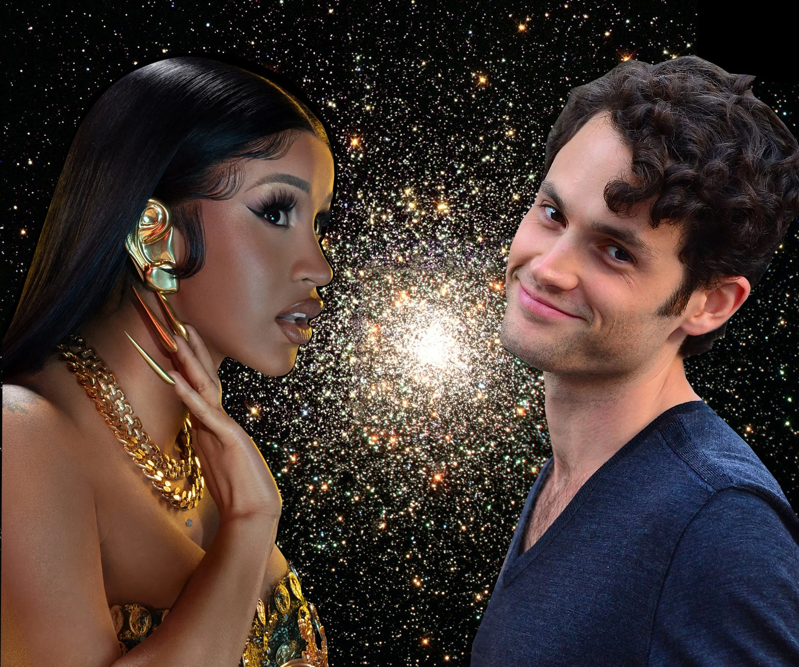 Penn Badgley and Cardi B just won this week’s Most Unlikely Friendship Award