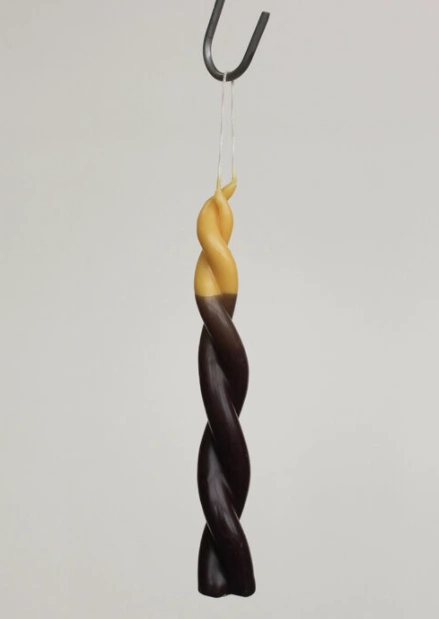 Wax Atelier twisted candle, €21, Scout