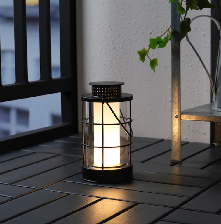 Strala LED lantern, €19, Ikea