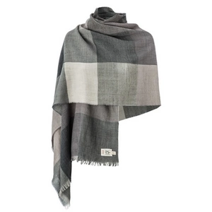 Avoca Greystone Worsted Wrap In Grey, €69.95