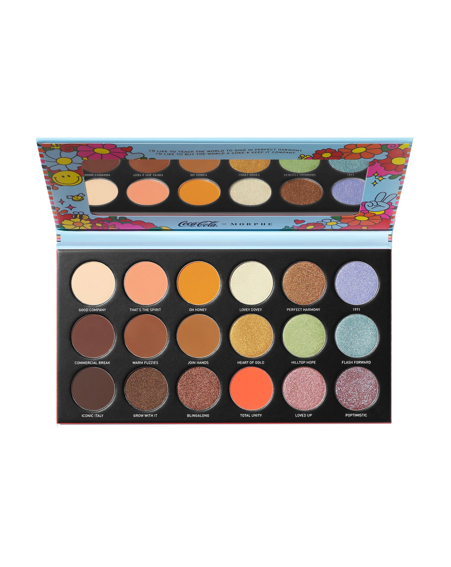 Morphe x Coca-Cola Awe Together Artistry Palette, €25.