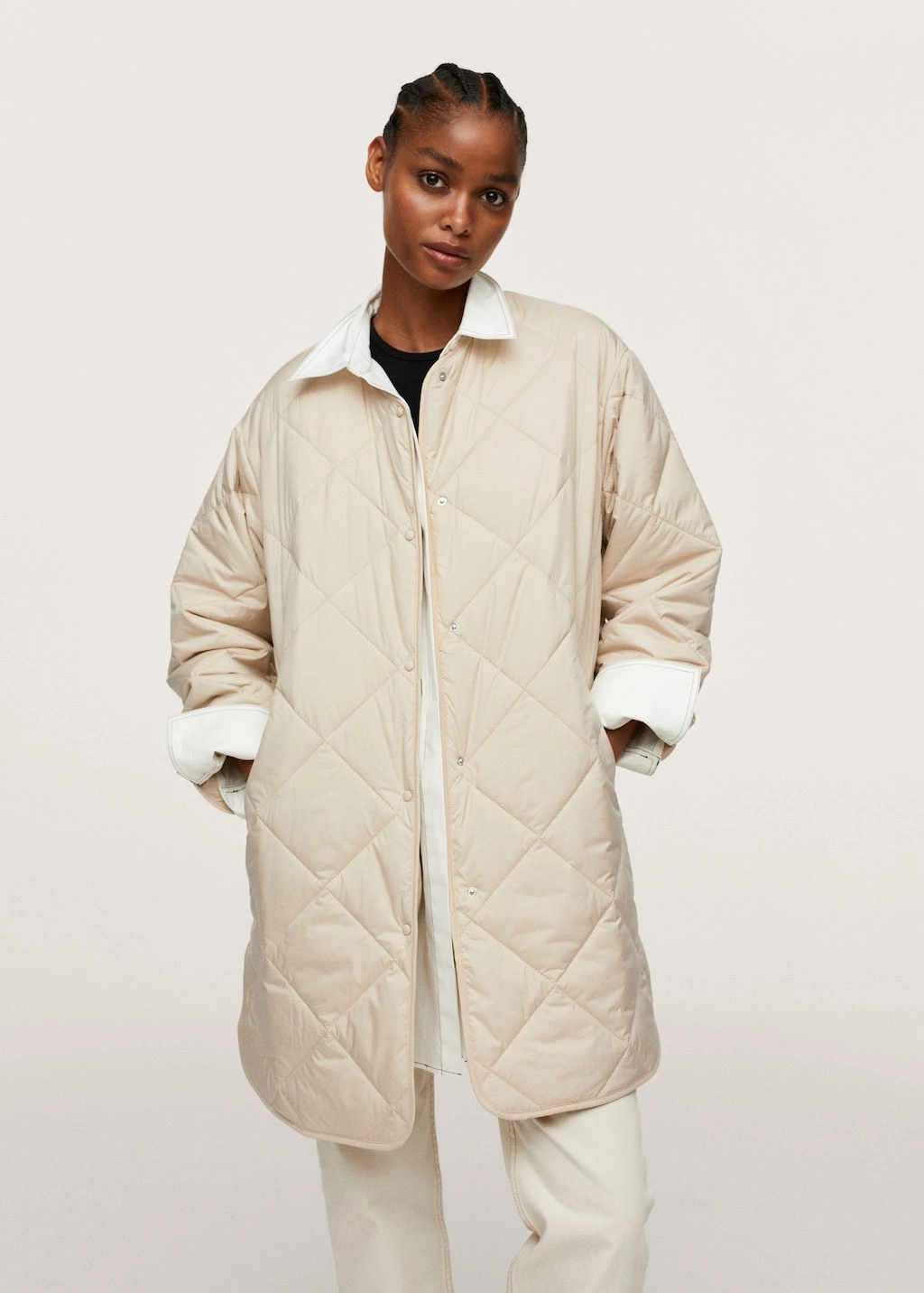 Ultralight Quilted Anorak, €39.99, Mango 