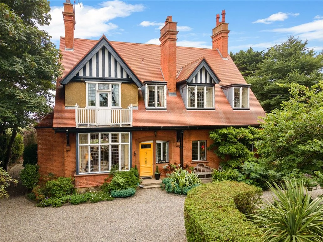 This kooky Arts & Crafts seaside mansion in Sutton is on the market for €2.5 million This kooky Arts & Crafts seaside mansion in Sutton is on the market for €2.5 million
