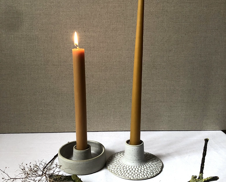 Candle holder set, €44, Noel Byas Ceramics