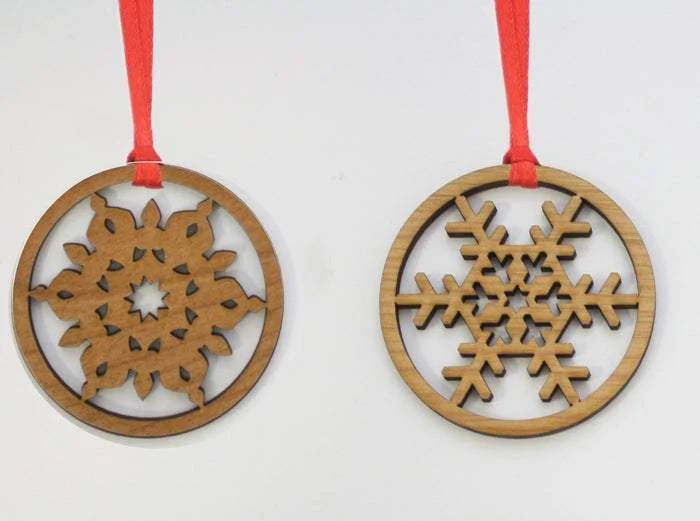 Christmas snowflake decoration, €4, Mimi + Martha