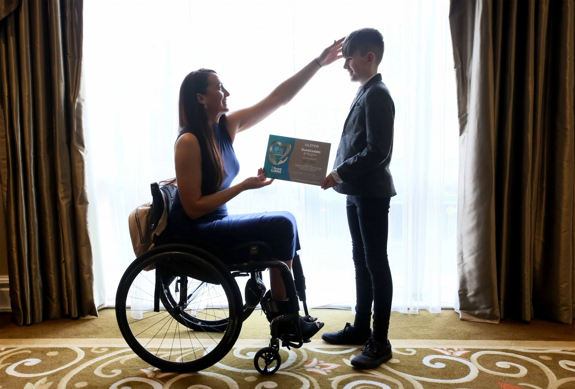 ‘He never once saw the chair before her – she was still his Mum, first and foremost’: Meet the Irish Carers of the Year ‘He never once saw the chair before her – she was still his Mum, first and foremost’: Meet the Irish Carers of the Year