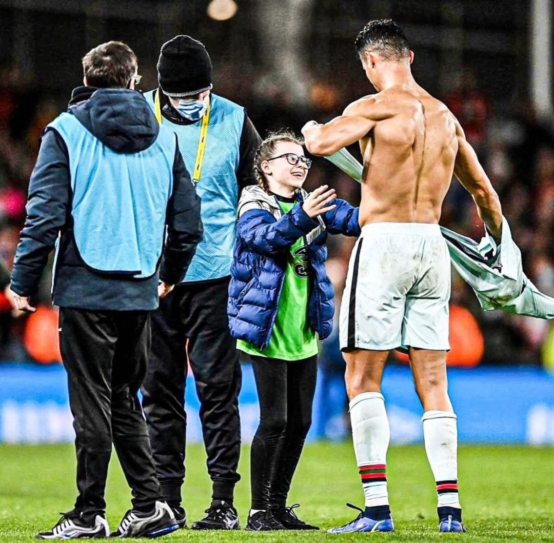 11-year-old Dublin girl says Ronaldo made her ‘dream come true’