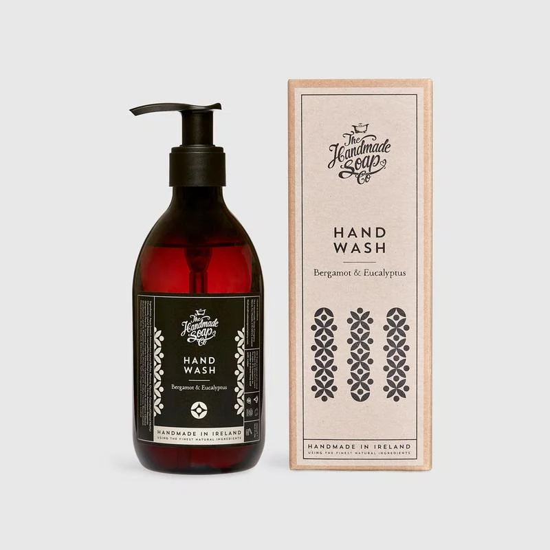Bergamot and eucalyptus handwash, €12.95, The Handmade Soap Co