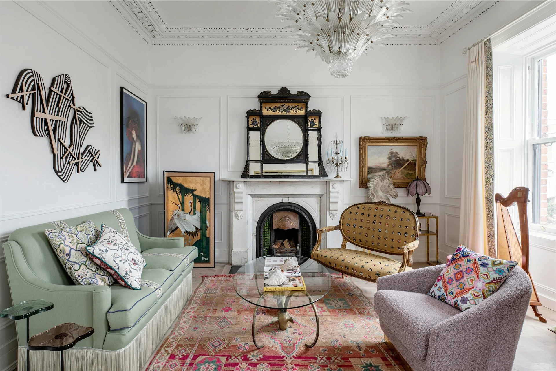 Suzie McAdam Home living room