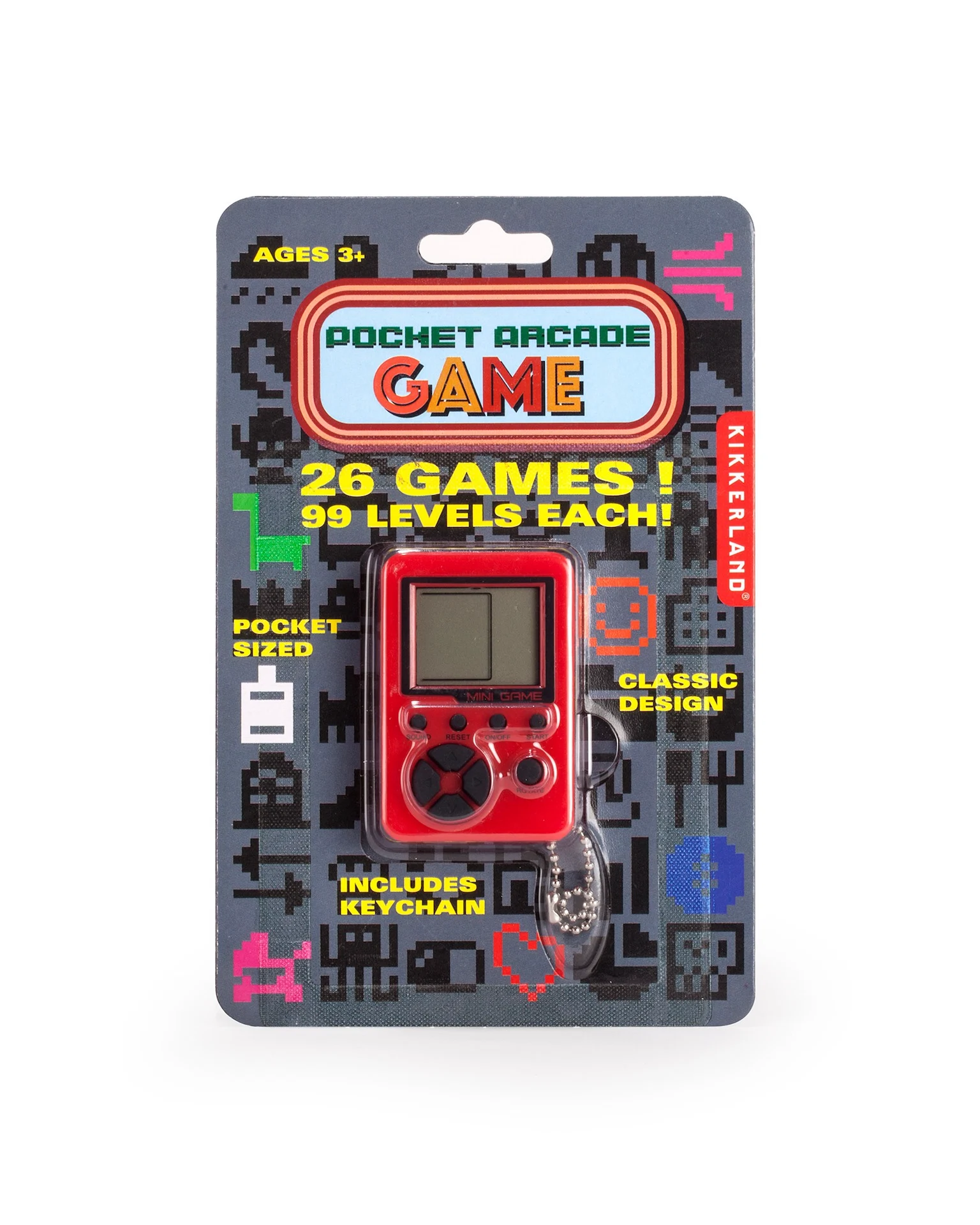 Pocket Keyring Arcade Game, €12