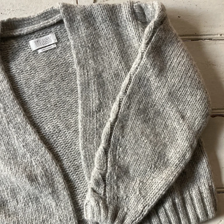 Toast Lofty alpaca cable knit cardigan, €275