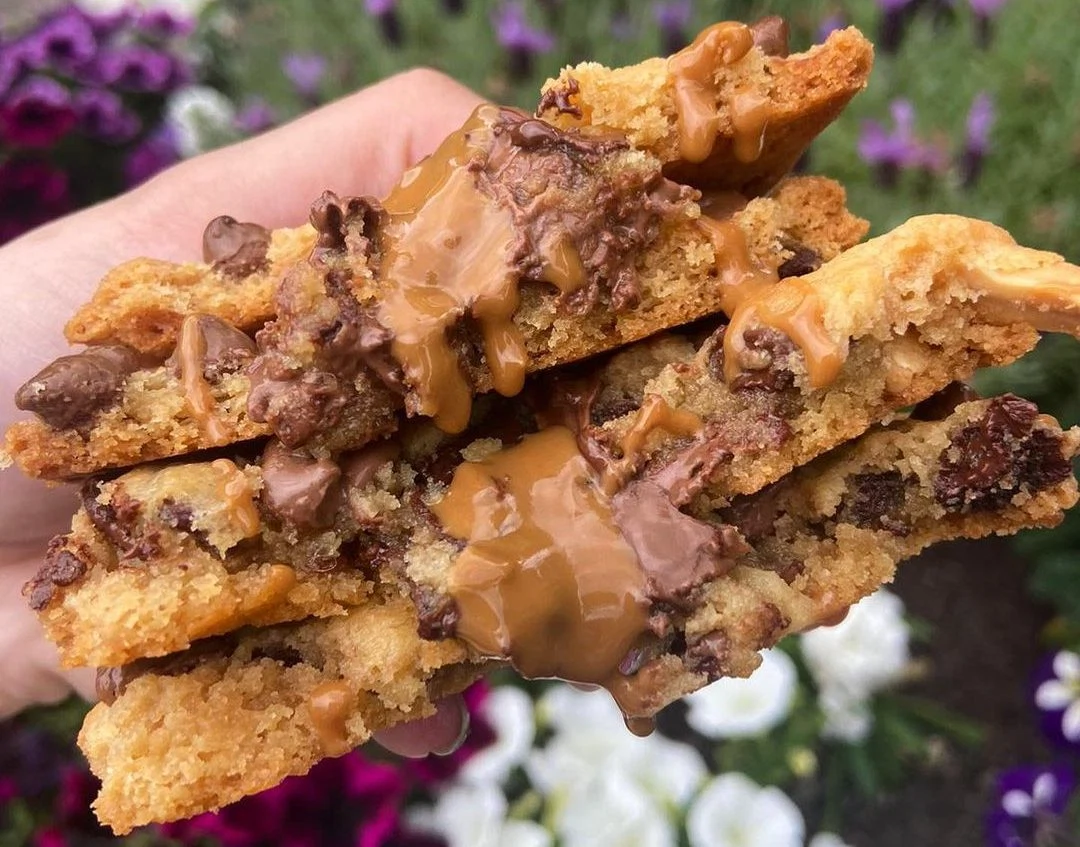 These no-fuss, gooey chocolate chip cookies are an easy after-school treat
