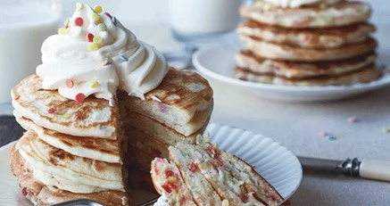 confetti pancakes