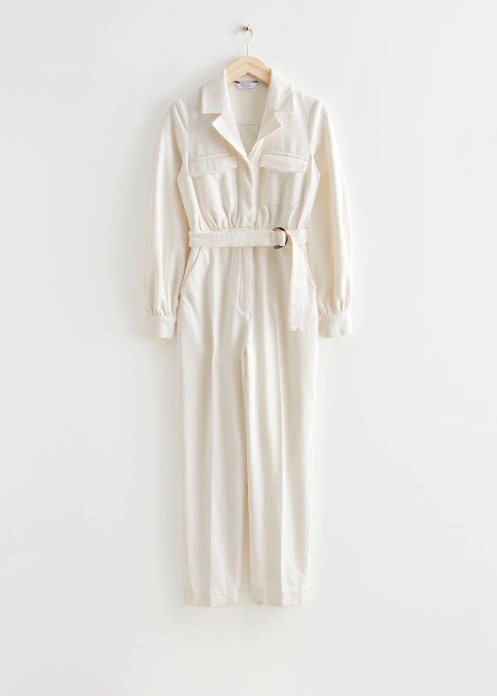 Belted Denim Jumpsuit, €75, &Other Stories