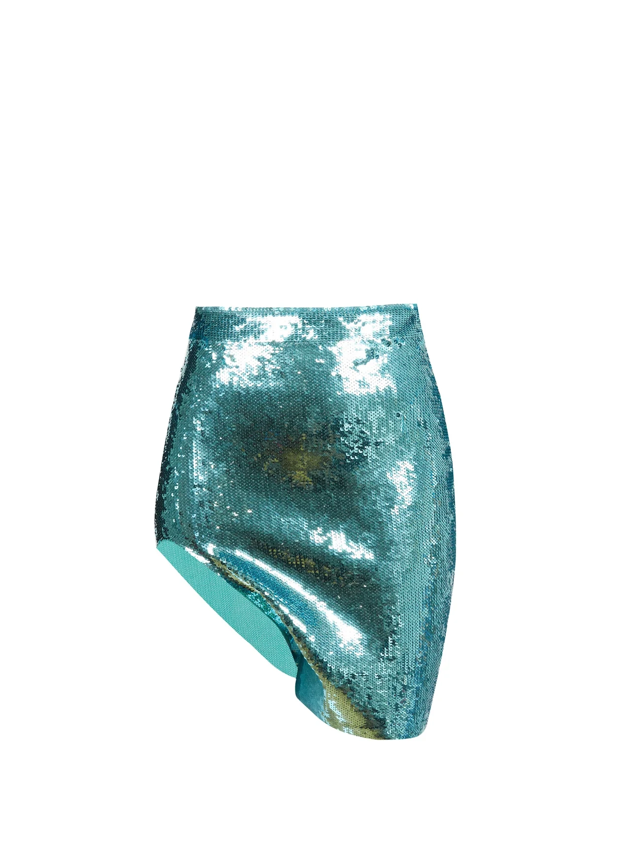 Loewe Asymmetric Sequinned-Jersey Skirt €1,188