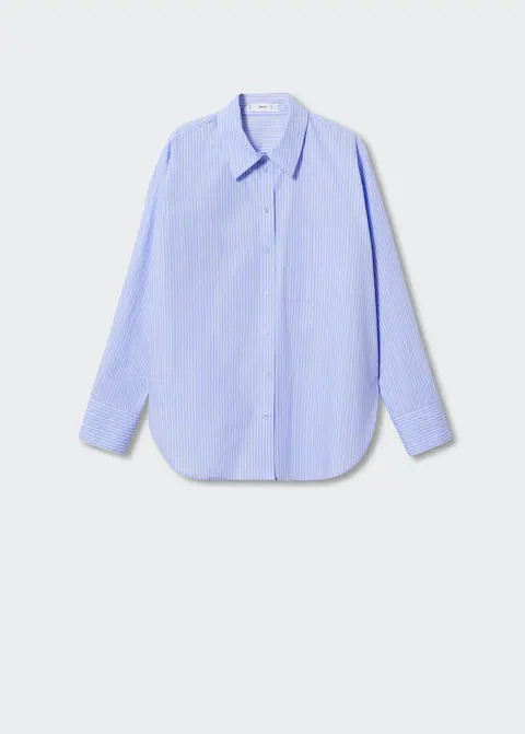 Oversize Cotton Shirt, €29.99, Mango