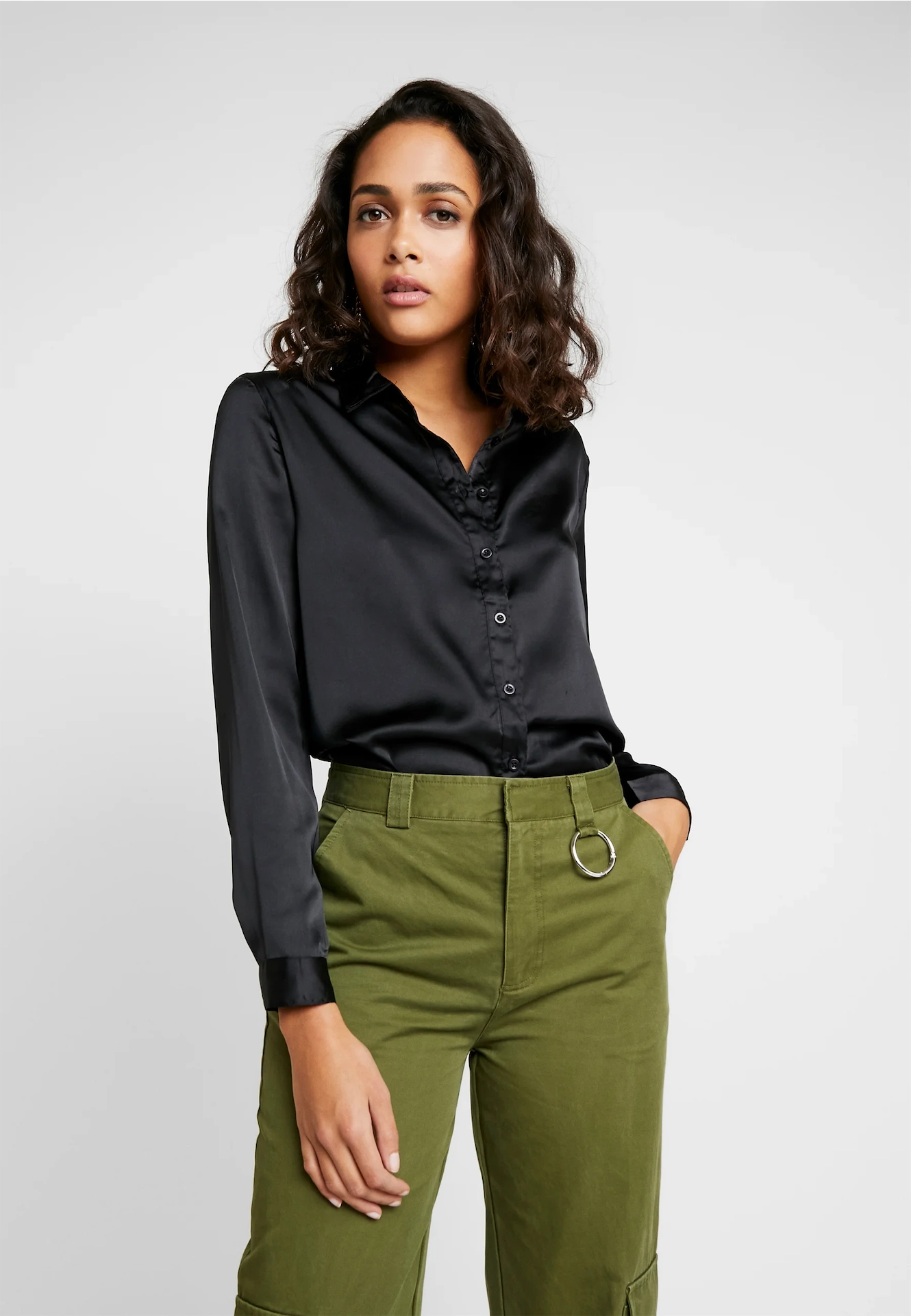 JDY Life Short Button Down Blouse, €20, Zalando
