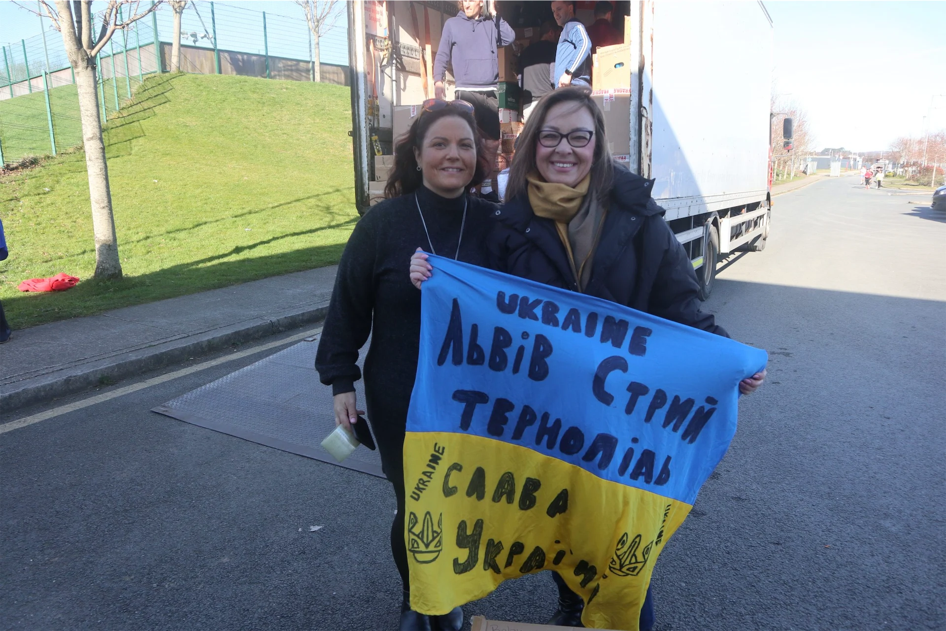 Ukrainians in Ireland: helping in all ways they can