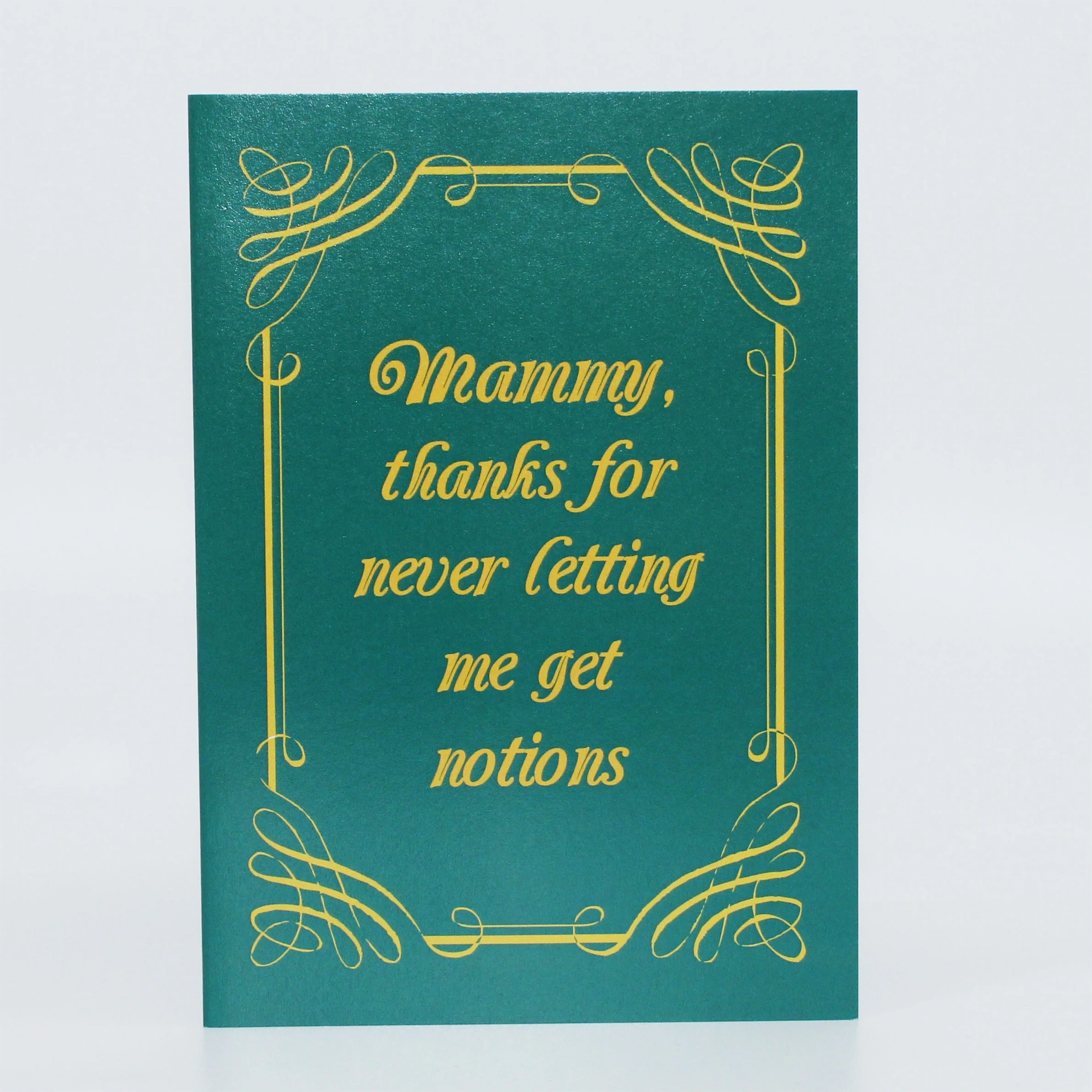 Thanks For Never Letting Me Get Notions, €3.50, Designist